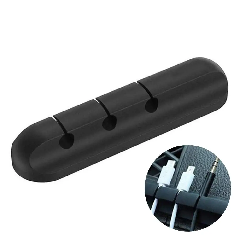 

New Cable Clips Organizer Environmental Protection Organized Desk Charger Cord Holder Charging Cable Organizer for Mobile Phones