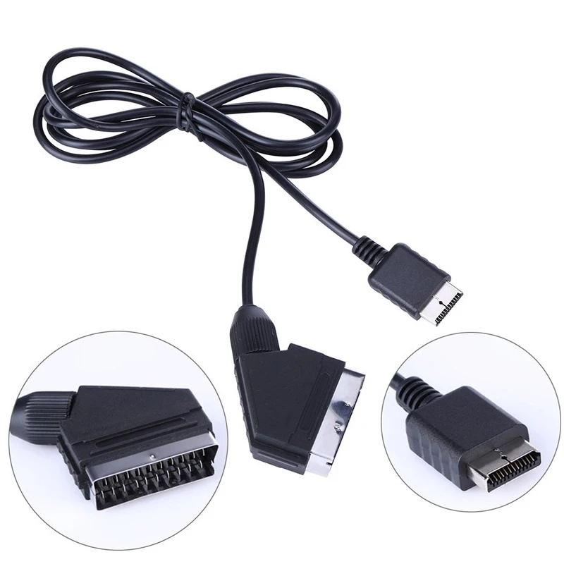Кабель SCART TV AV 1 8 м свинцовый кабель для передачи данных RGB Scart сменный
