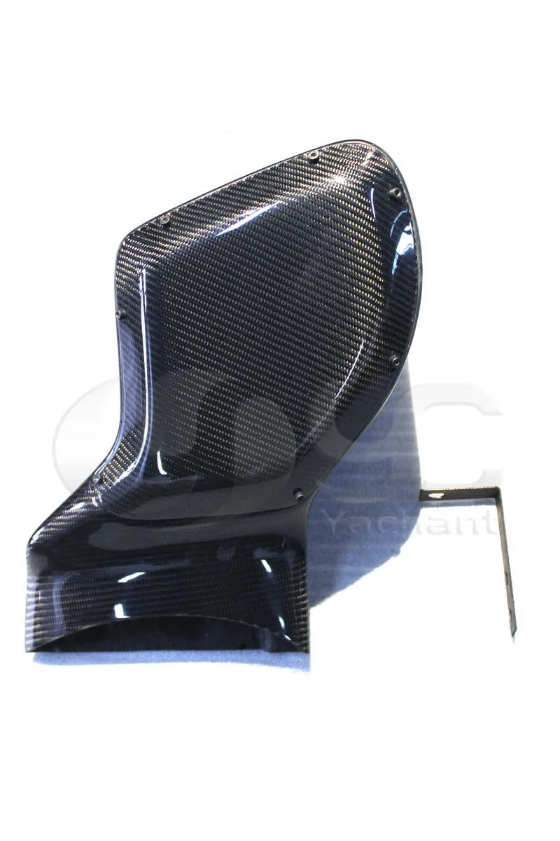 Воздухозаборник из углеродного волокна подходит для 08 13 Mitsubishi Lancer Evolution X EVO 10 H KAISAI