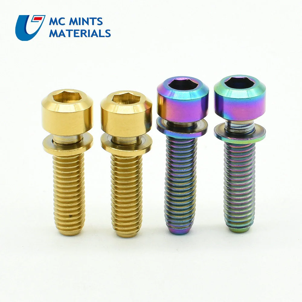 4 шт. титановые болты для шоссейных и горных велосипедов M5 X 16/18/20 мм - купить по