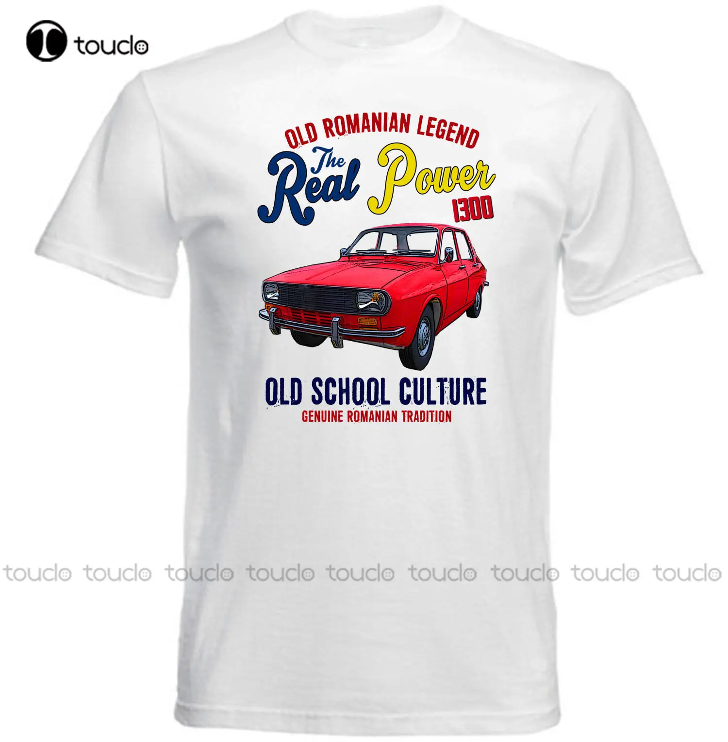 

Vintage Romanian Car Dacia 1300 - New Cotton T-Shirt t shirts for women fashion