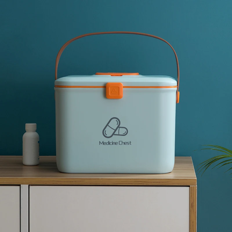 Медицинская коробка для груди домашняя медицина портативная лекарств подходит