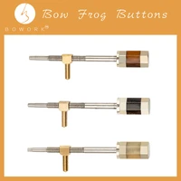 bowork ox horn violin viola bow frog buttons violin bow parts replacement