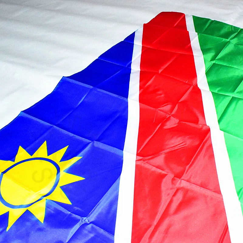 Namibia 90*150 флаг баннер 3x5 ногой национальный флаг для встречи, парад, вечерние. Висячие, украшения