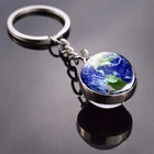 Брелок для ключей, винтажный брелок с картой мира, глобусом, землей, картой Америки, Европы, Австралии, рождественские подарки