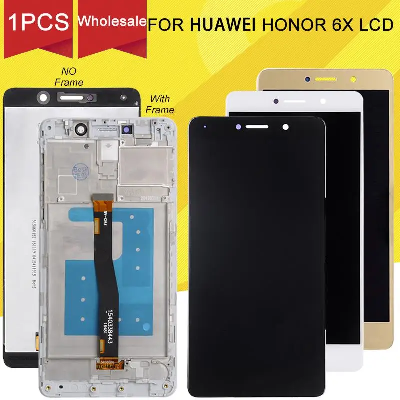 Акция Dinamico для Huawei GR5 2017 ЖК экран с сенсорной панелью дигитайзер сборка Honor 6X