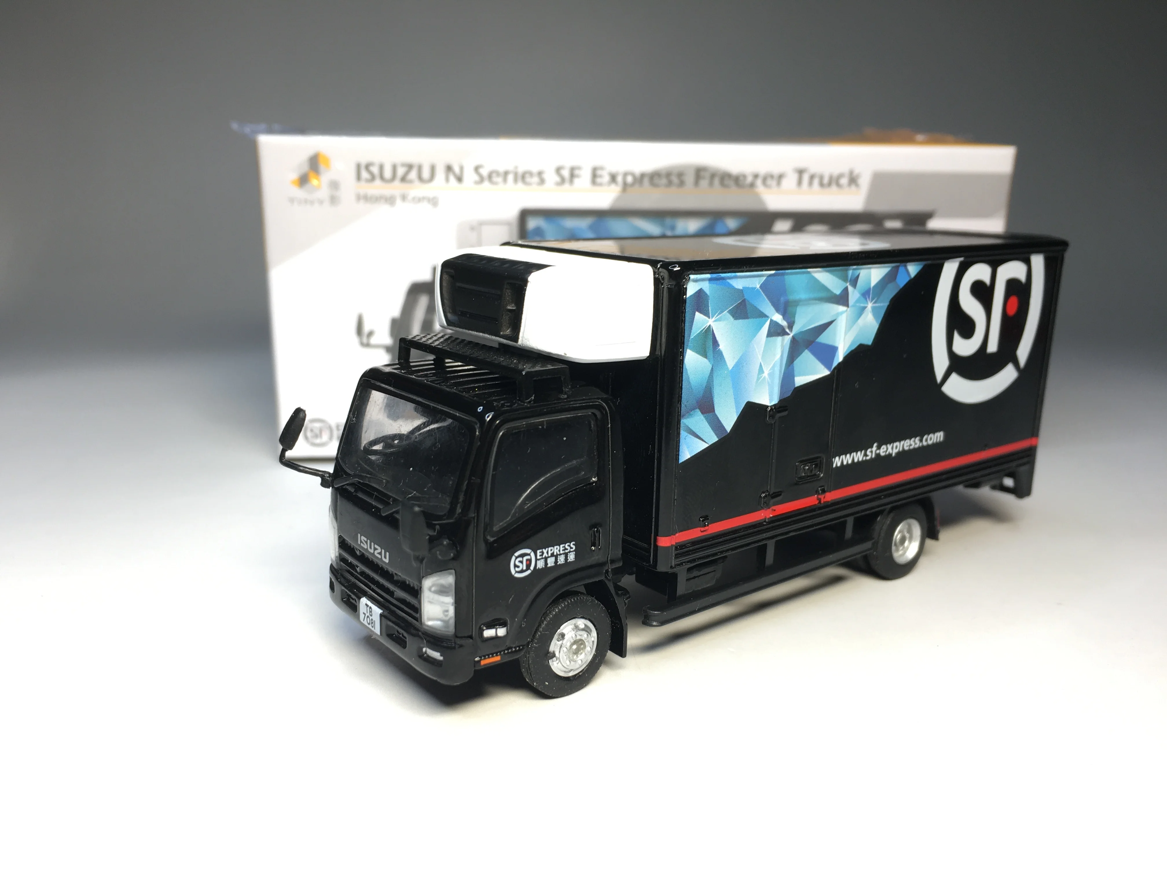 

Tiny 1/76 Isuzu N Series SF Express Freezer Truck Die Cast Model Car Collection Limited