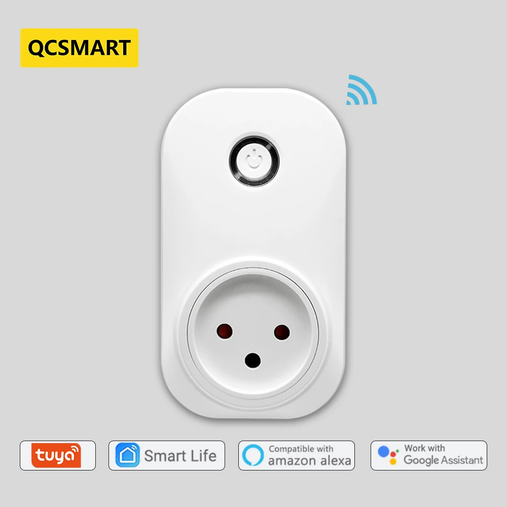 

Смарт-розетка Tuya Smart Life с Wi-Fi и таймером, 16 А