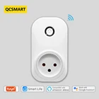 Смарт-розетка Tuya Smart Life с Wi-Fi и таймером, 16 А