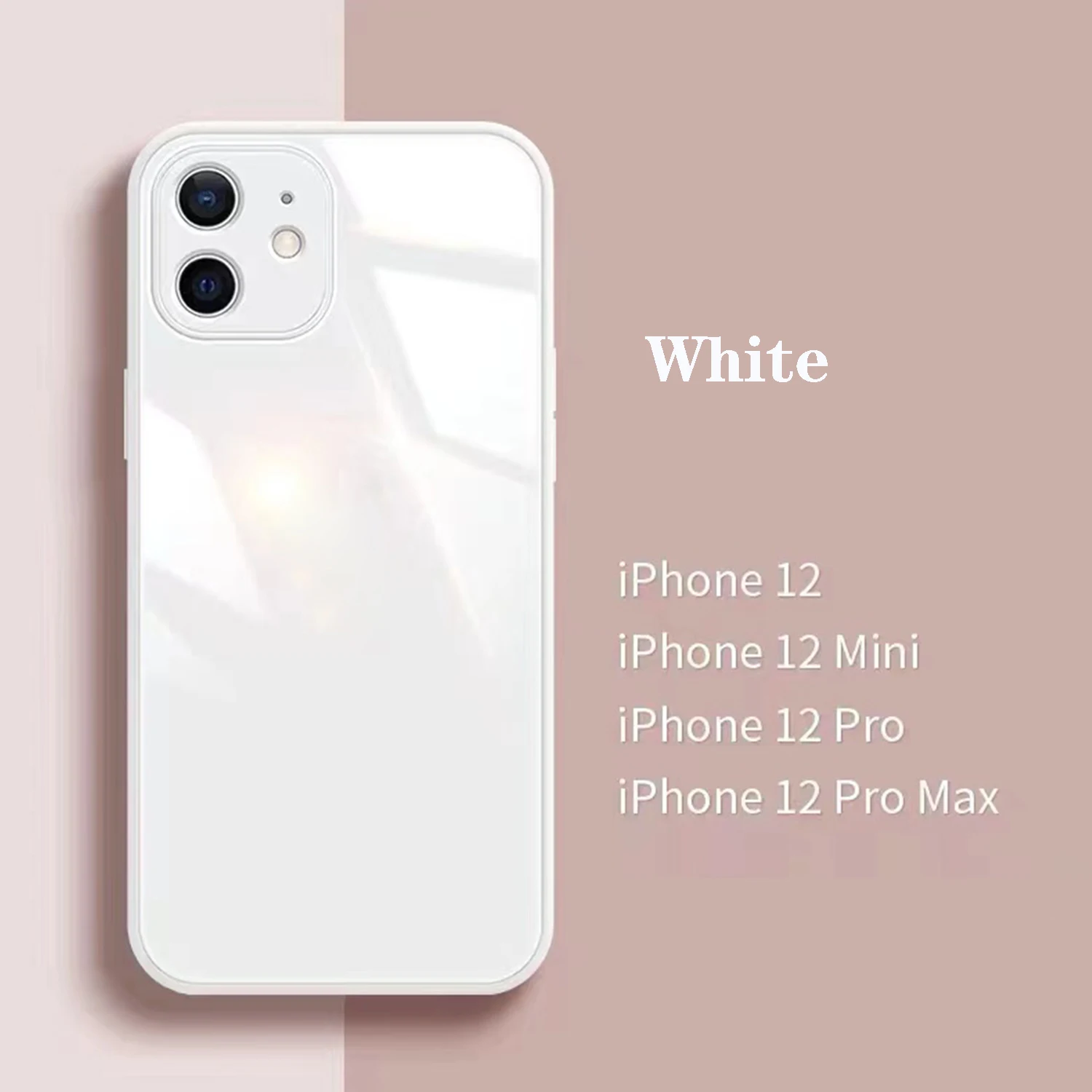 Liquid Tempered Glass Case For iPhone 12 11 Pro XS Max X XR 7 8 Plus SE2 Scratch-Resistant Colorful Back Cover Protective Case