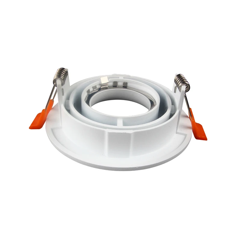 Утопленный регулируемый светодиодный потолочный светильник круглая монтажная