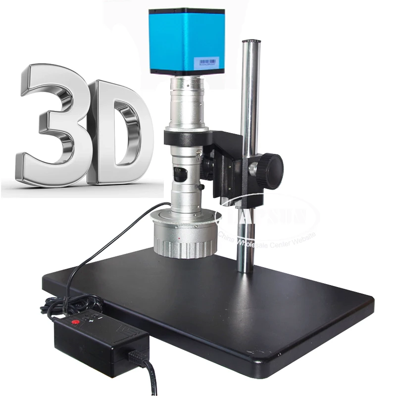 3D объектив 20X 180X C Mount + HDMI 60FPS 1080P Sony IMX290 датчик промышленный микроскоп камера