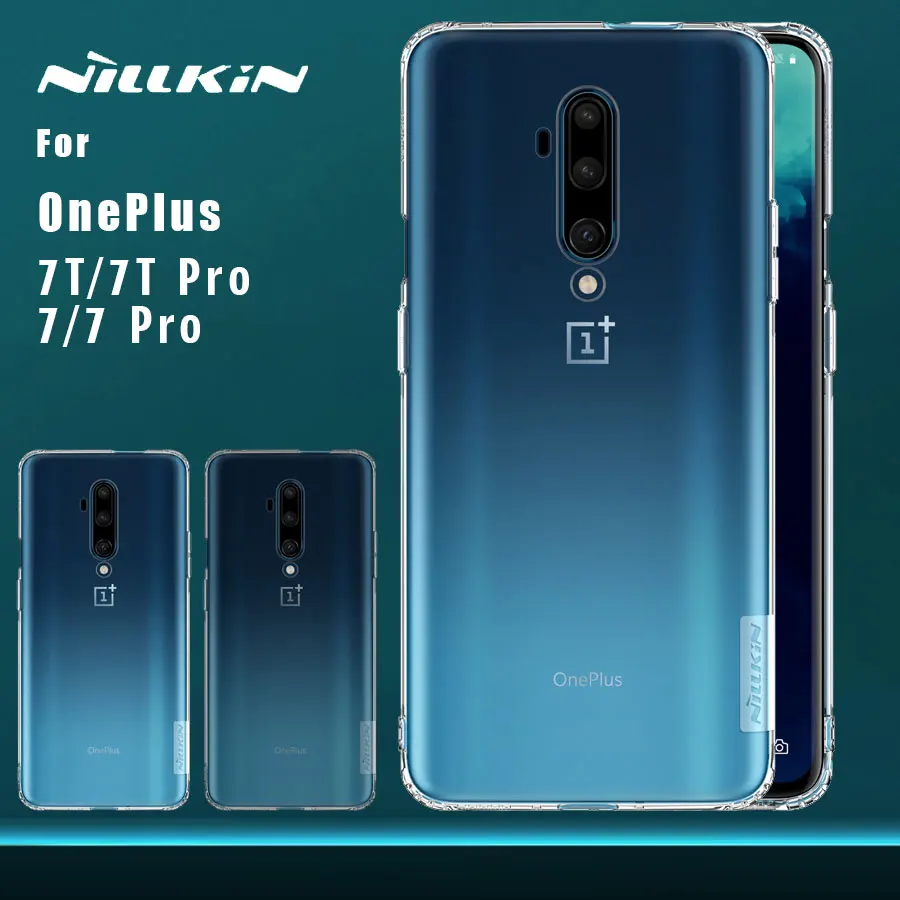 Чехол Nillkin для OnePlus 7T Pro 7 Ультратонкий силиконовый чехол из ТПУ 0 6 мм телефона