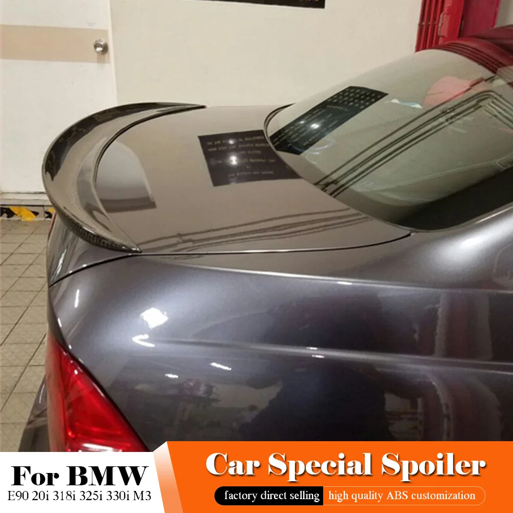 AITWATT для BMW E90 M3 Sedan 318i 320i 325i 330i 2005-2012 спойлер из углеродного волокна задний багажник
