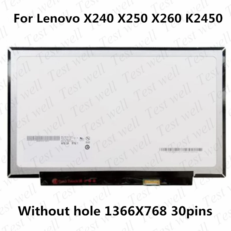  -   12, 5   Lenovo Thinkpad X230S X240 X250 X260 X270 X280