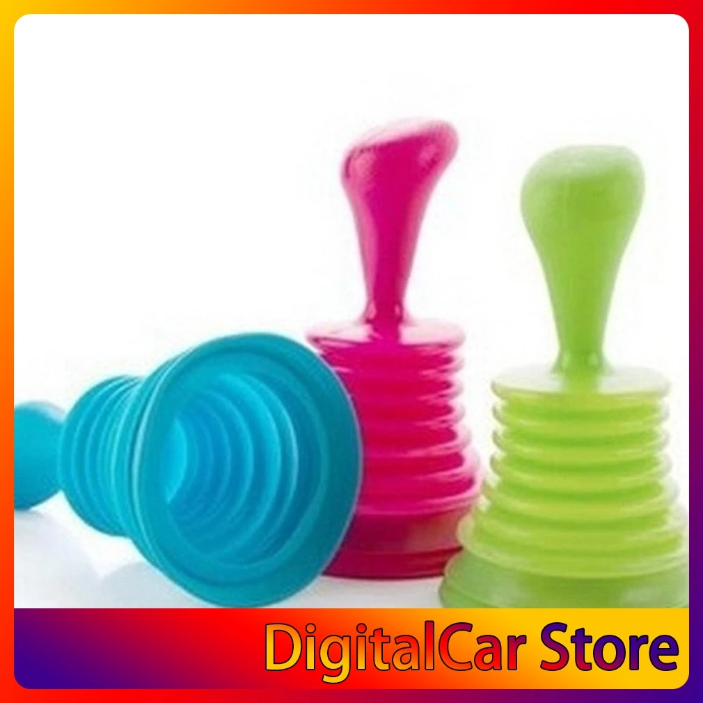 

Portable Size Handheld Household Powerful Sink Drain Pipe Pipeline Dredge Suction Cup Toilet Plungers