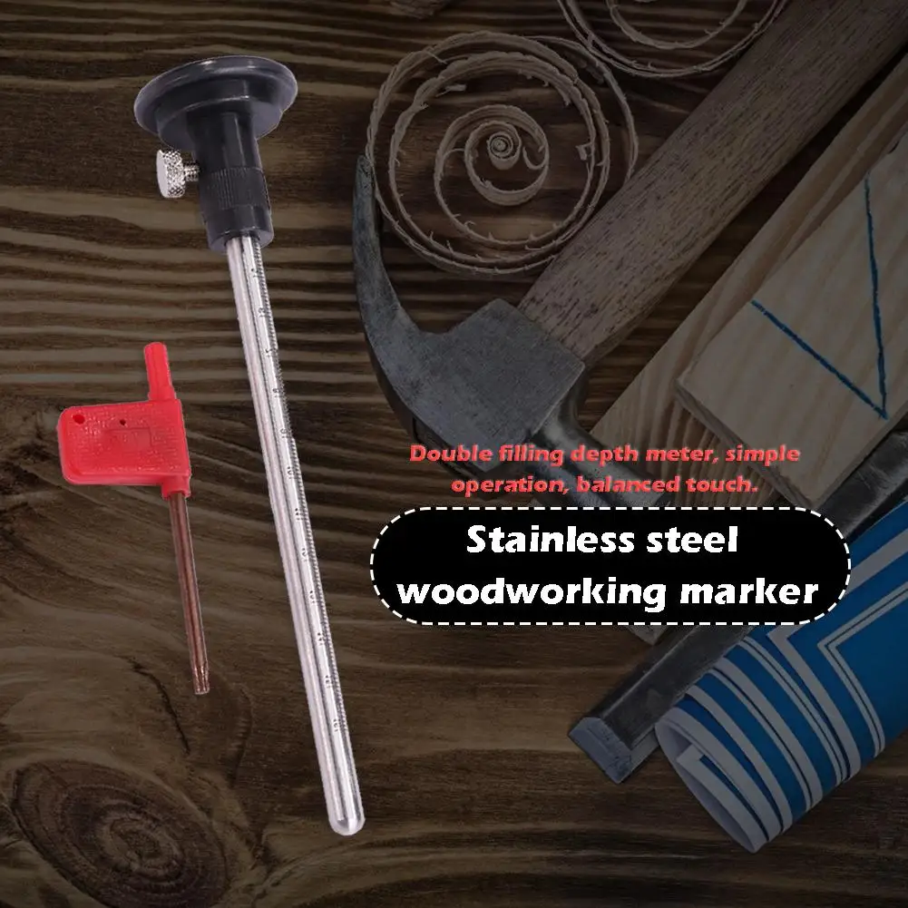 Деревянный Scribe рейсмус для пазов Инструмент деревообрабатывающее колесо