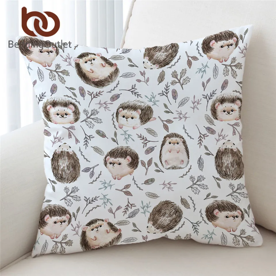 Постельное белье на выход наволочка ежика осенняя в виде листьев чехол для