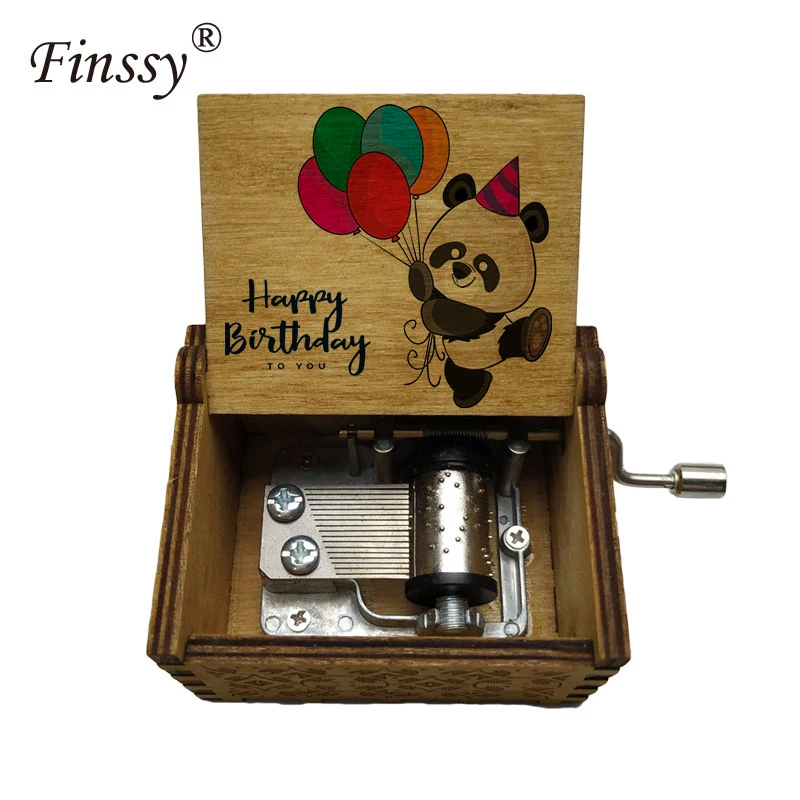 Музыкальная шкатулка с днем рождения Qute стильная музыкальная для маленьких