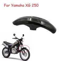 xg250 tricker abs plastic motorcycle front fender mudguard for yamaha xg 250 mudflap dust mud guard frame protective cover