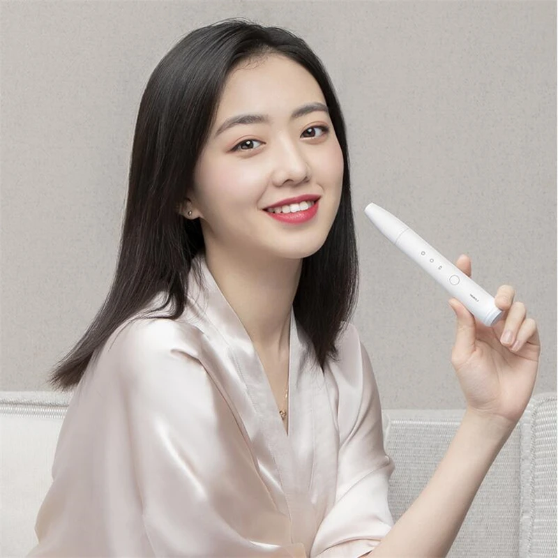 Xiaomi mijia yueli электрический триммер для ногтей, машинка для стрижки детей, безопасный триммер для ногтей, резак для маникюра, педикюра, ножницы для ухода за ногтями