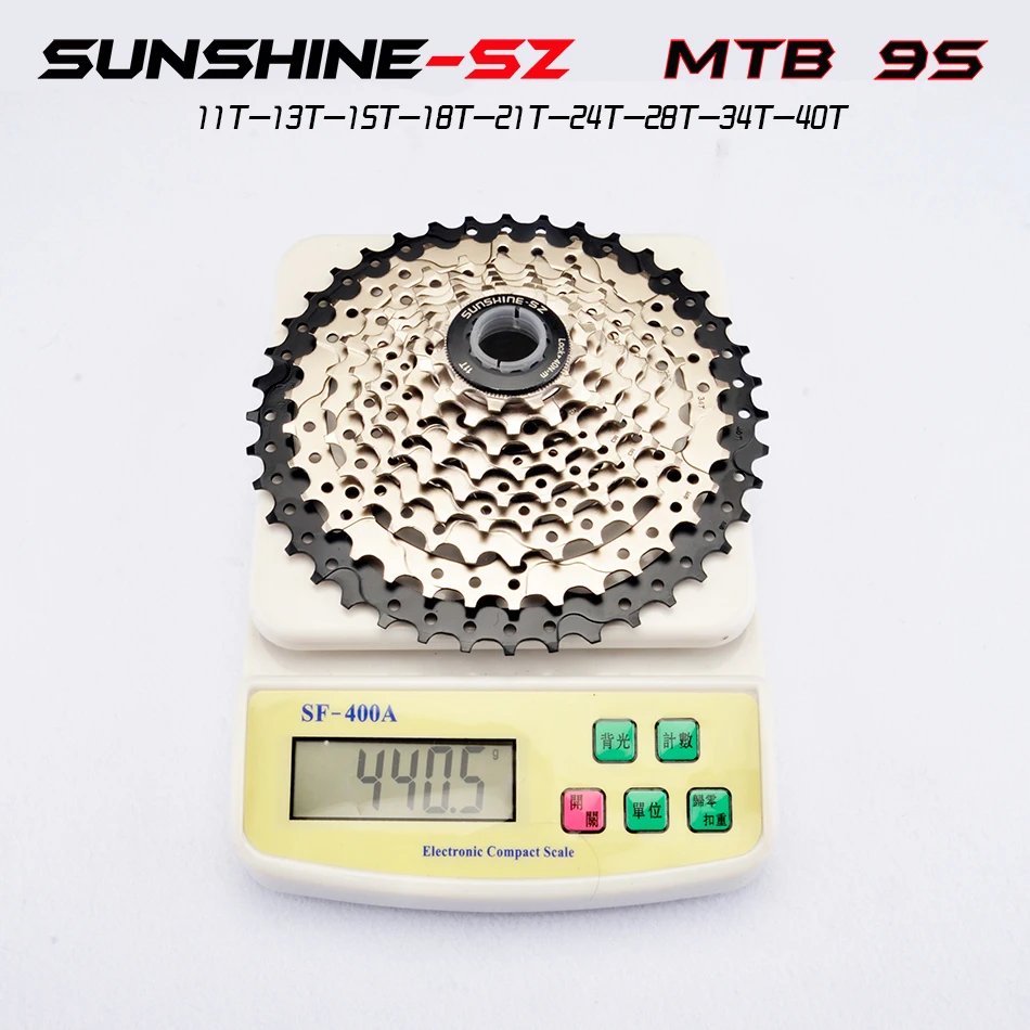 Бесплатная доставка SUNSHINE 8S 9S 10s 11S 30s Geschwindigkeit 36/42/46/50t Freilauf Breite Verhaltnis Mountainbike Fahrrad
