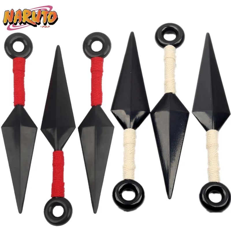 Фигурки оружия Наруто кунаи игрушки аниме Коноха ниндзя Какаси реквизит для