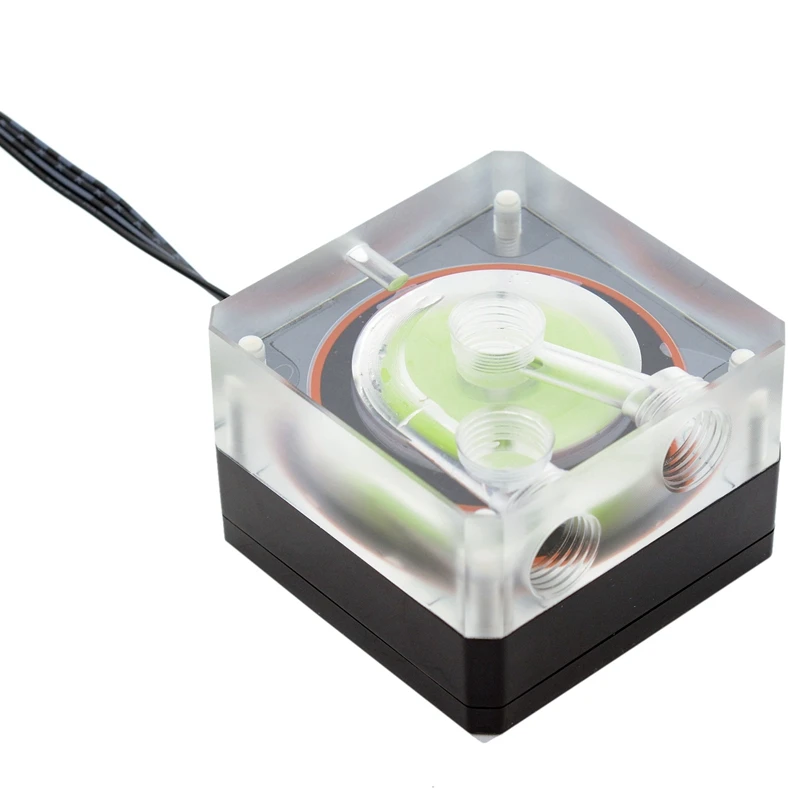 

Компьютер с водяным охлаждением, планшетофон, тихий, компьютер, ультратонкий, ШИМ, регулирование скорости, 500 л/ч, насос управления