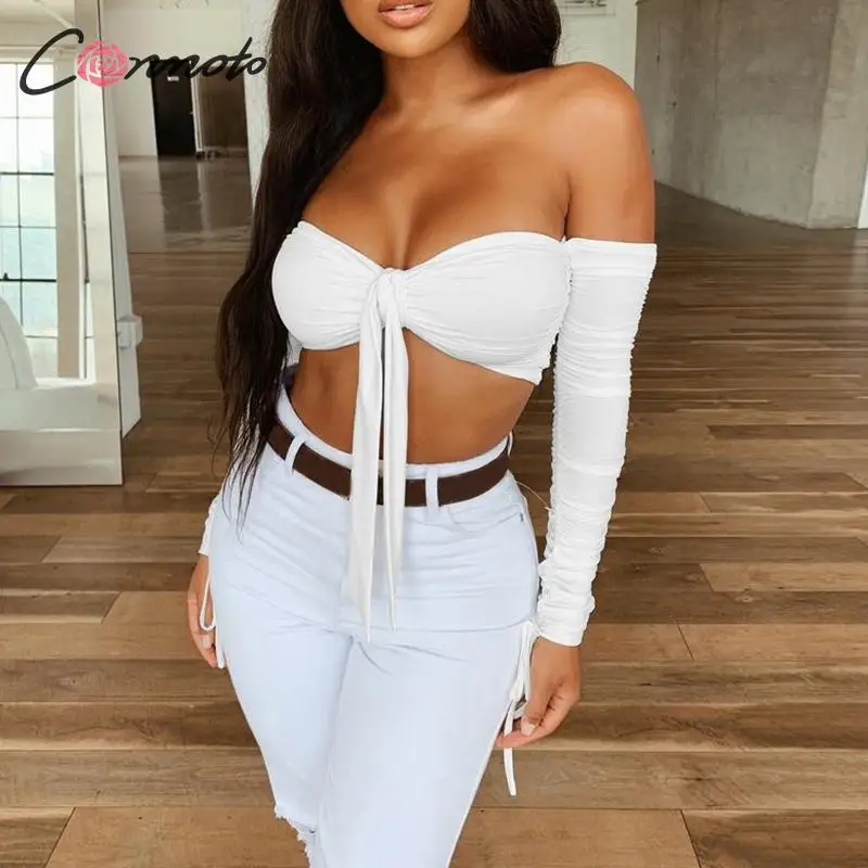 Сексуальное бикини с открытыми плечами 2020 новый купальник пуш-ап узлом Женский