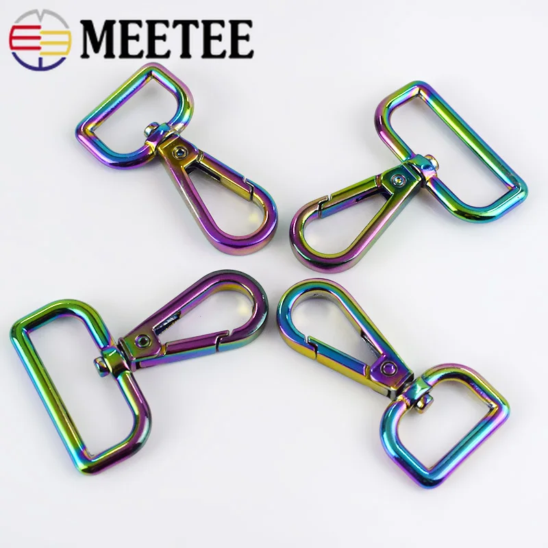 Meetee 2/4 шт. 19/32 мм металлическая сумка на ремешке с пряжками зажим зажиме