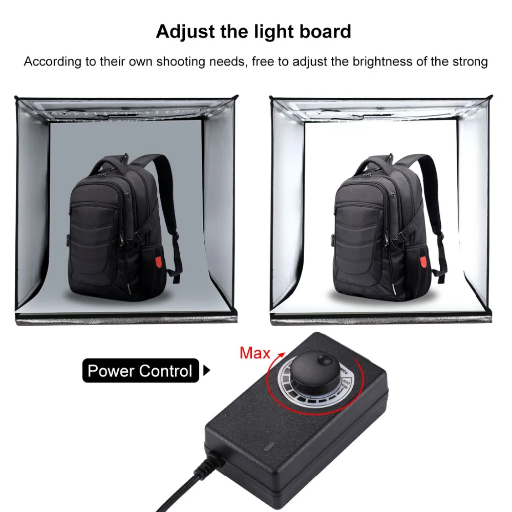 PULUZ 40*40 см складной софтбокс лайтбокс мини фотостудия фотографии коробки светодиодное освещение для фото студийной съемки палатка коробка комплект