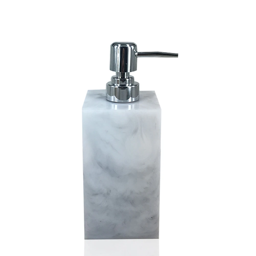 

250/400/500/600 мл модный Европейский пресс-бутылка шампунь/Ручная стирка/гель для душа бутылки смолы мраморные для дома отель AUG889