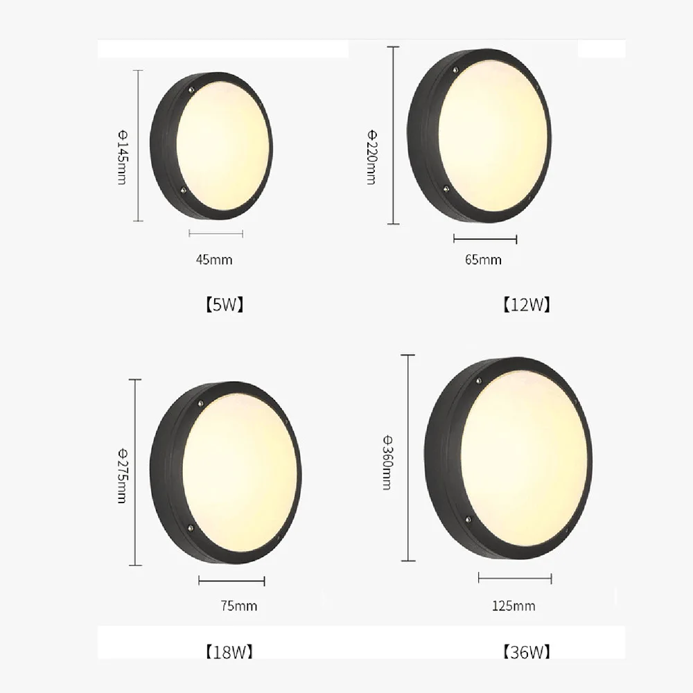 Уличный настенный светильник для сада виллы парка террасы дверной проем балкон