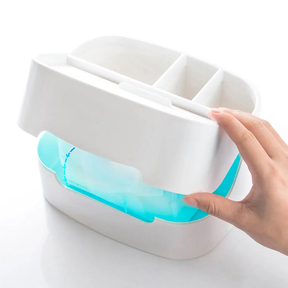 Multifunction Paper Towel Holder Container Napkin Storage Case Tissue Box Cover Desktop Sundries Organizer Mobile Phone Bracket | Дом и сад