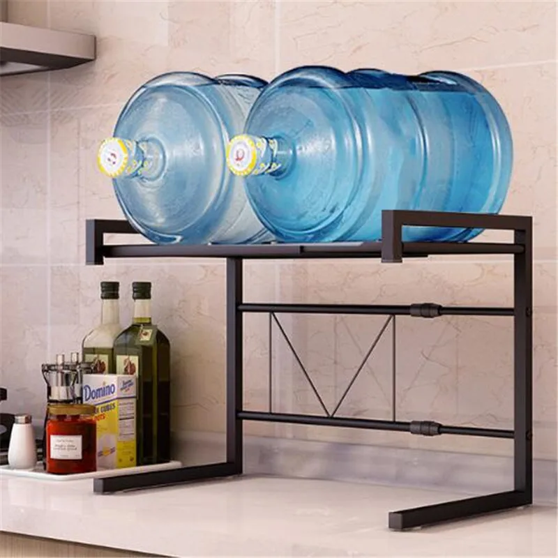 Кухонная полка Домашний Органайзер стойка из нержавеющей стали для