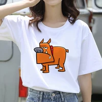 female t shirt kawaii dogs street t shirt short sleeve ropa mujer fashion cartoon dog harajuku graphic t shirt