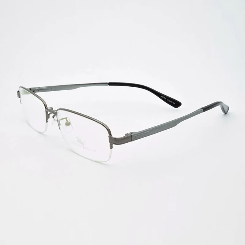 Сплав оправа для очков черный мужчин магнитный зажим очки близорукости
