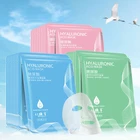 Увлажняющая маска с гиалуроновой кислотой, Корейская листовая маска для ухода за кожей, маска для лица, маска для лица, увлажняющая глубокая пополнение TSLM1