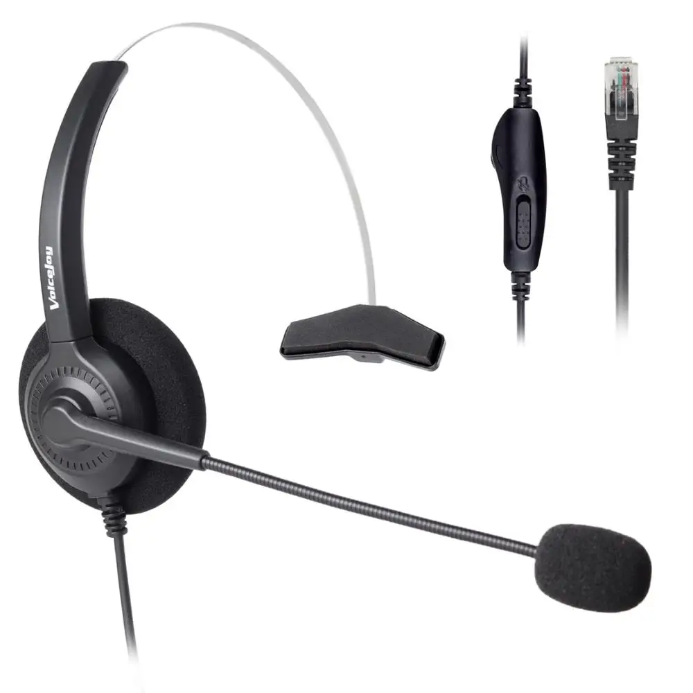 Регулировки громкости и отключения звука микрофоном гарнитура офисная