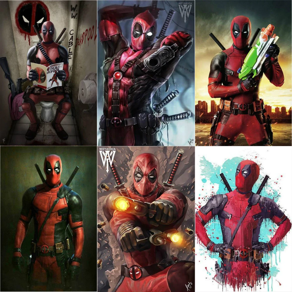 

Алмазная вышивка с мотивом фильма «Marvel»