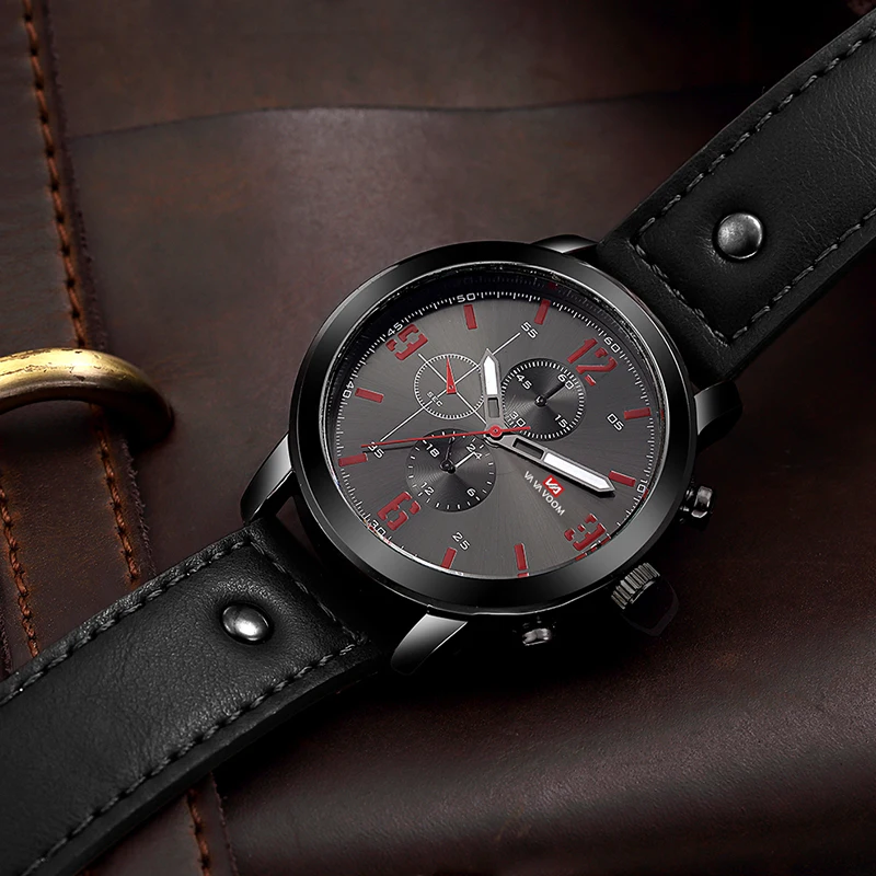 Роскошные мужские часы с простым циферблатом модные спортивные для мужчин