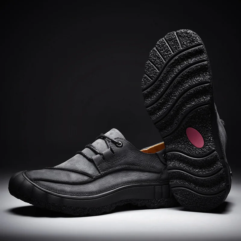 

Casualleather 2020 Men's new sneakers hot loafers man men's mens Sneaker fashion leisure shoes flat male causal