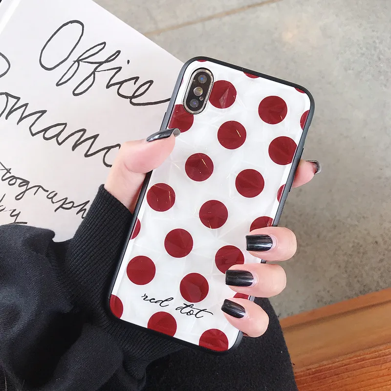 Милый чехол для девочек IPhone 8 Plus/7 Plus блестящий перламутровый прозрачный с