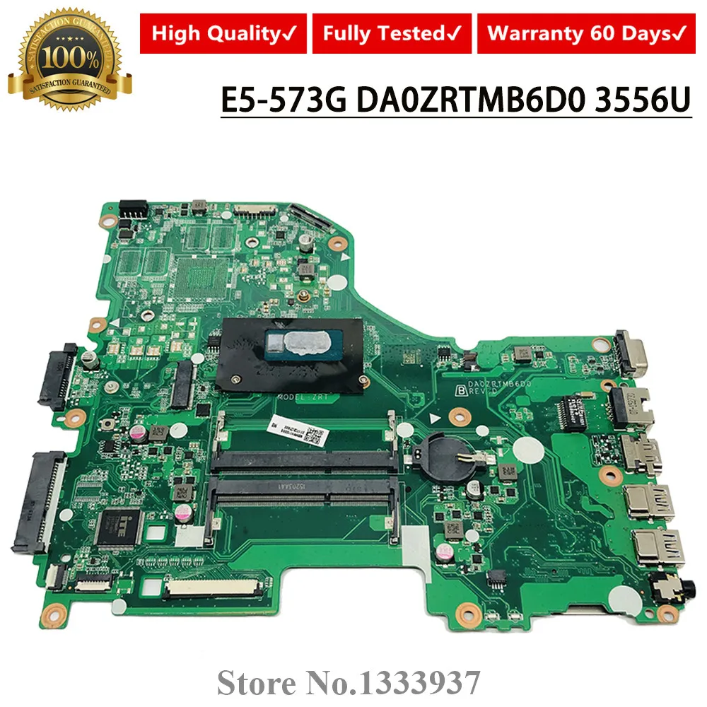 Для Acer Aspire ZRT E5 573 573T 573G 573P материнская плата DA0ZRTMB6D0 NBMYH11009 NB.MYH11.009 3556u Материнская