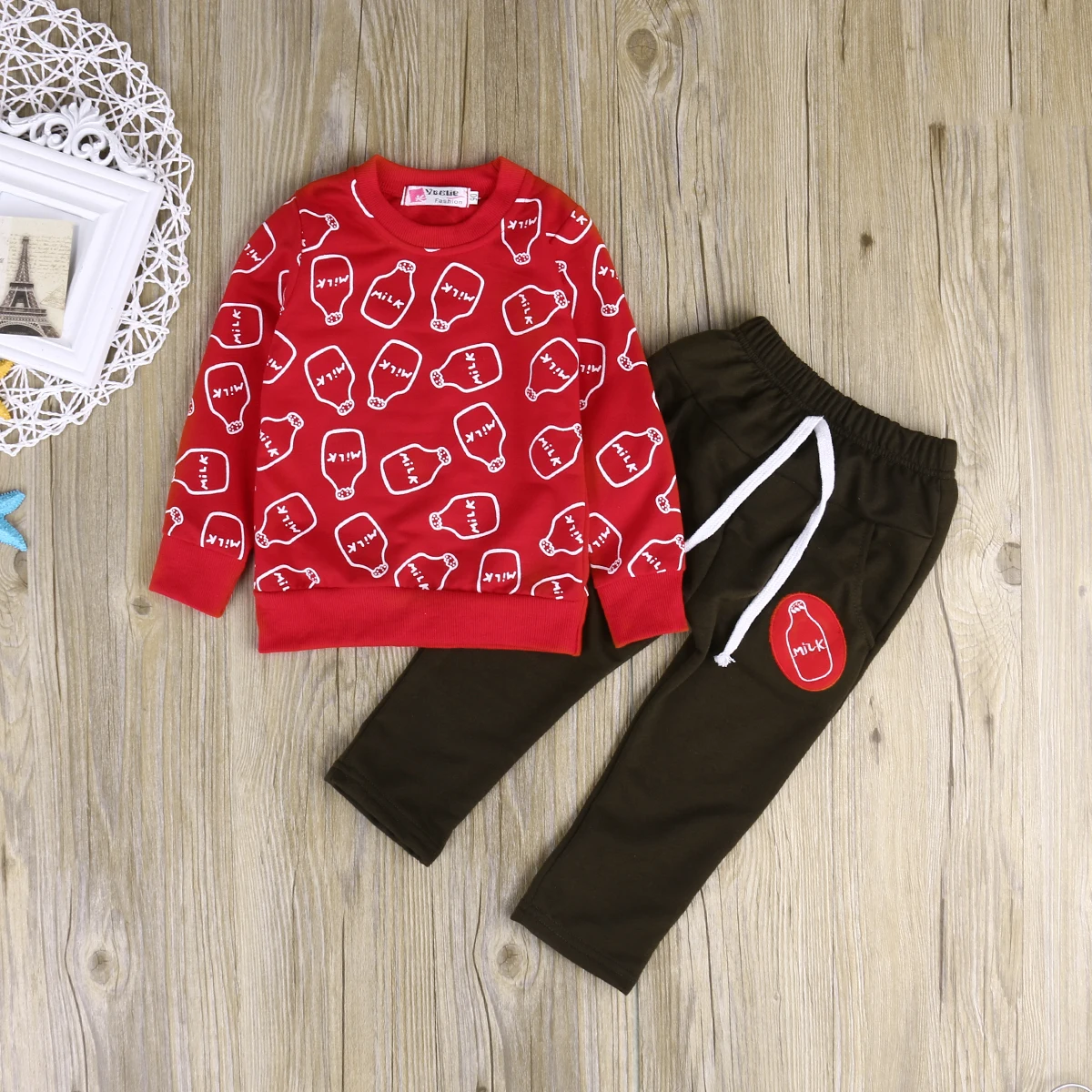 Комплектная одежда для девочек и мальчиков на Новый год из 2 предмета детская