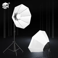 portable 70cm octagon softbox kit photo studio photography soft box lighting kit use for soften light panoramic angle camera