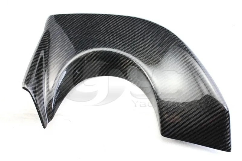 Автомобильный Стайлинг углеродное волокно вытяжной тепловой экран подходит для