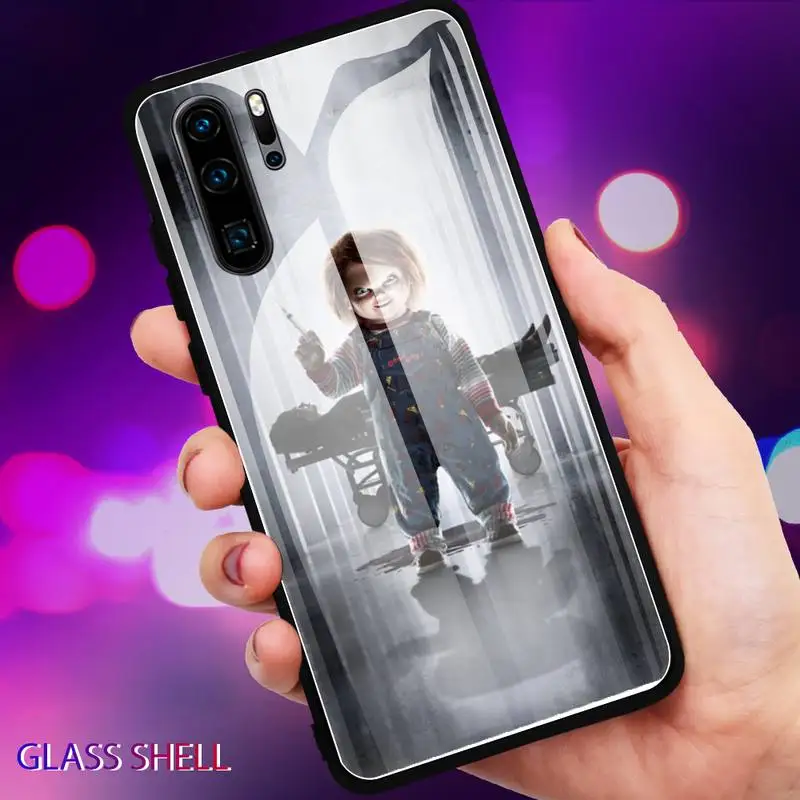

Chucky Doll Phone Case For Huawei Glass P30 20 P9 10 Lite Plus Mate 10 9 20 Honor 7A 8 X 9 10 NOVA 5 I Pro Carcasa Funda