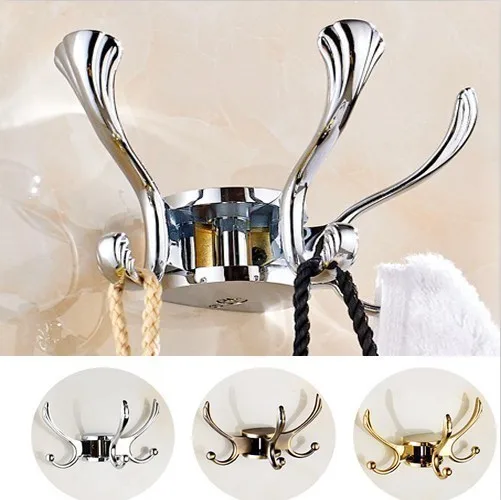 Европейские креативные настенные крючки Поворотная вешалка для пальто из