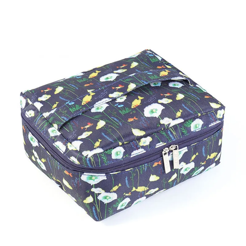 Косметичка с принтом для женщин и девушек дорожный органайзер косметики